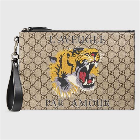 gucci sacoche tigre|gucci tiger accessories.